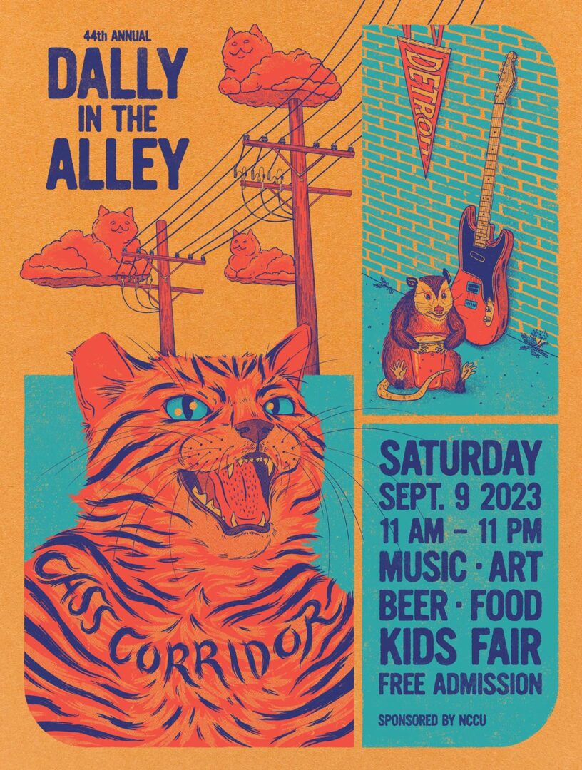 Posters Dally in the Alley